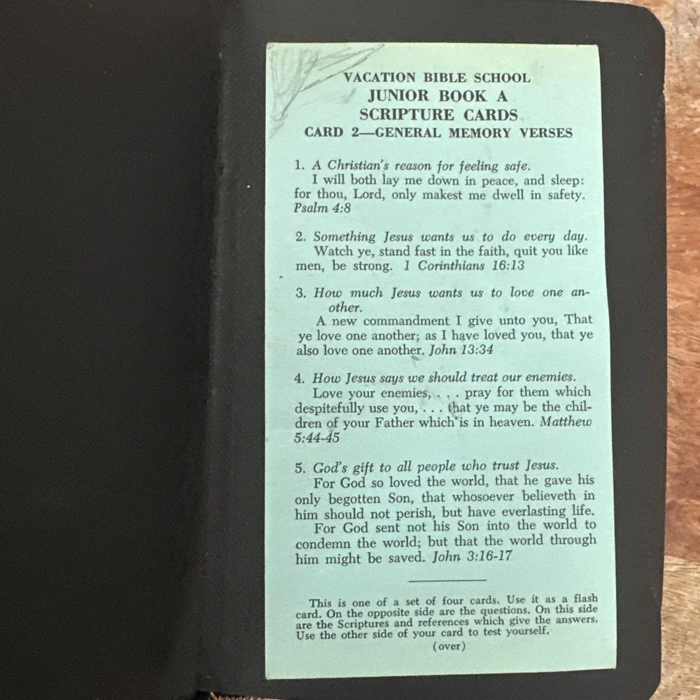 Vintage Holy Bible‎ Illustrated KJV  Zipper World Publishing Ephemera 1930s